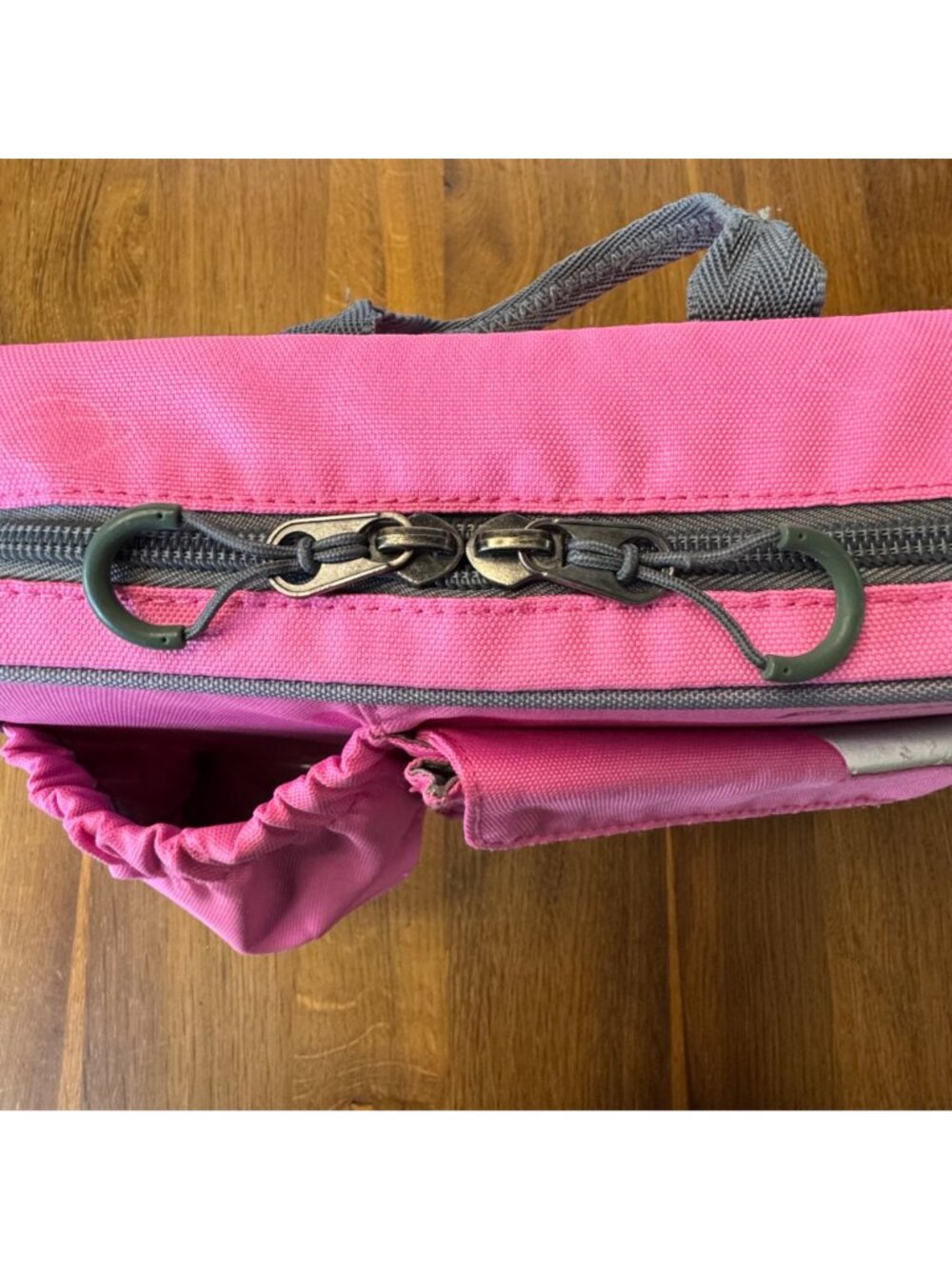 PLANETBOX Rover Launch Lunch Carry Bag Pink Spaceship Insulated LunchBag Pockets - Picture 9 of 10